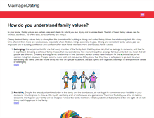 Tablet Screenshot of marriagedating.info